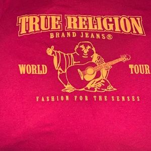 True Religion v neck xl shirt